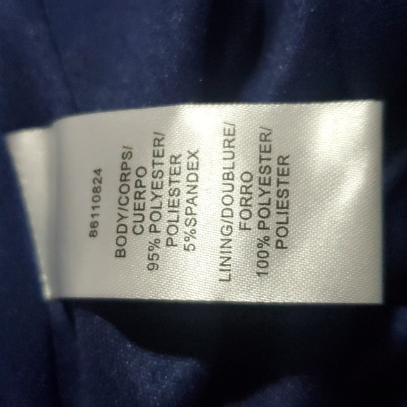 JS Collections Women's Purple Violeta Metallic Gathered Cocktail Midi Dress - Picture 15 of 15